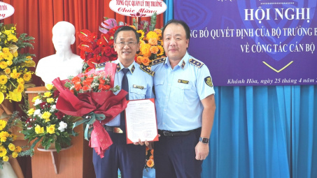 Bổ nhiệm Cục trưởng Cục Quản lý thị trường tỉnh Khánh Hòa