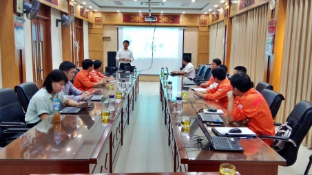 Thủy điện Trung Sơn huấn luyện định kỳ về an toàn vệ sinh lao động năm 2024