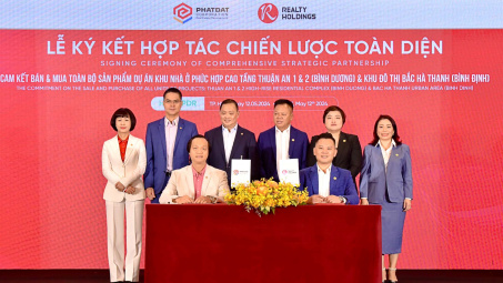 Bất động sản Phát Đạt (PDR) bán sỉ hơn 7.400 sản phẩm tại 2 dự án lớn cho đối tác mới