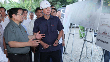 Gỡ khó về nguồn vật liệu, thúc đẩy tiến độ dự án tuyến cao tốc Châu Đốc - Cần Thơ - Sóc Trăng