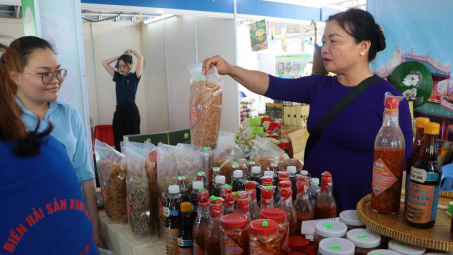 17 tỉnh, thành phố tham gia quảng bá sản phẩm tại Hội chợ, triển lãm sản phẩm OCOP