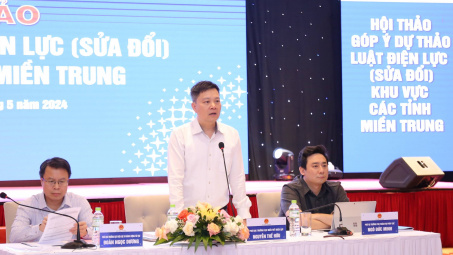 Tiếp tục lấy ý kiến góp ý Dự thảo Luật Điện lực (sửa đổi) khu vực các tỉnh miền Trung