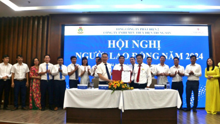 Thủy điện Trung Sơn tổ chức thành công Hội nghị Người lao động năm 2024