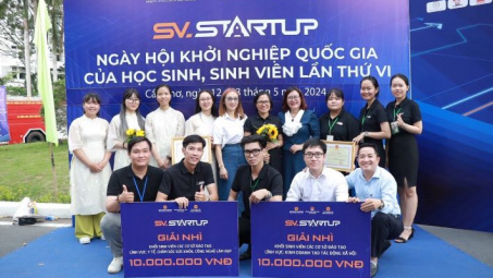 Sinh viên HUIT giành 2 giải Nhì tại Ngày Hội khởi nghiệp quốc gia của học sinh sinh viên