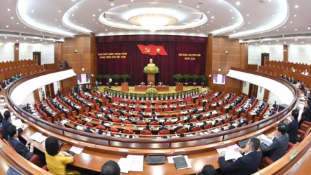 Thông cáo báo chí ngày làm việc thứ 2 của Hội nghị Trung ương 9, khóa XIII