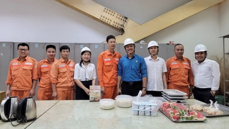 Không khí thân tình, gần gũi từ “Bữa cơm Công đoàn” Công ty Nhiệt điện Hải Phòng