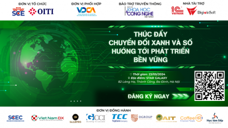 Chuyển đổi xanh - chuyển đổi số: Hướng tới phát triển bền vững