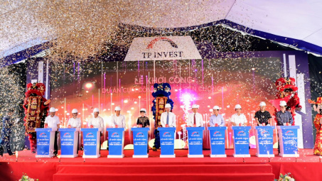 Hải Phòng: Khởi công Cụm công nghiệp gần 700 tỷ đồng tại huyện Tiên Lãng