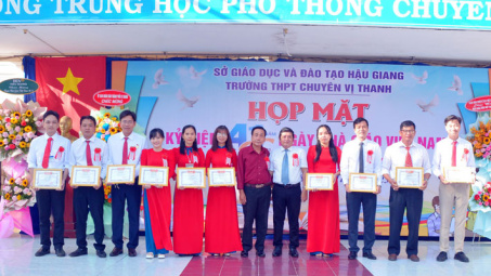 Trường THPT Chuyên Vị Thanh: Huy động các nguồn lực nhằm nâng cao chất lượng giáo dục mũi nhọn