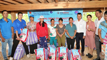 Thủy điện A Vương phối hợp tổ chức khám bệnh, phát thuốc miễn phí cho đồng bào miền núi