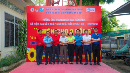 LIXCO hưởng ứng tháng nhân đạo với phiên chợ 0 đồng