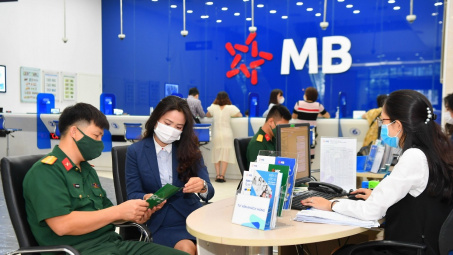 Tăng trưởng tín dụng năm nay của Ngân hàng Quân đội (MBB) có thể lên tới 25%