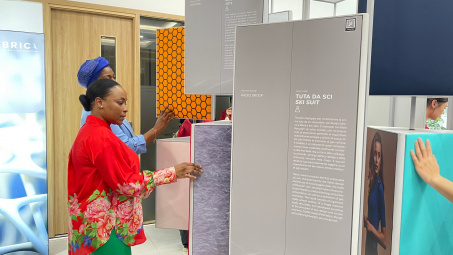 Triển lãm “Dệt may Italia - Phong cách và đột phá”