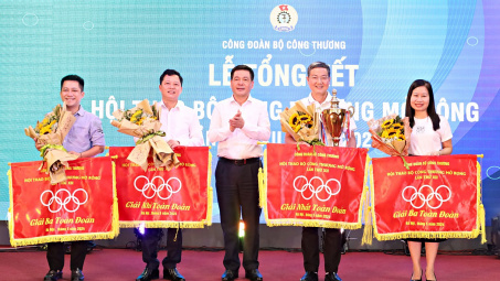Hội thao Bộ Công Thương mở rộng lần thứ XII năm 2024: Văn hóa - thể thao - vui vẻ - sức khỏe - đoàn kết