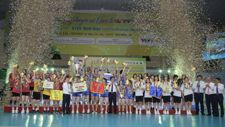 Cúp VTV9 - Bình Điền lần thứ 14: Lan tỏa niềm đam mê bóng chuyền