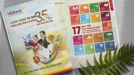 Ngân hàng HDBank tiên phong công bố Báo cáo Phát triển bền vững 2024