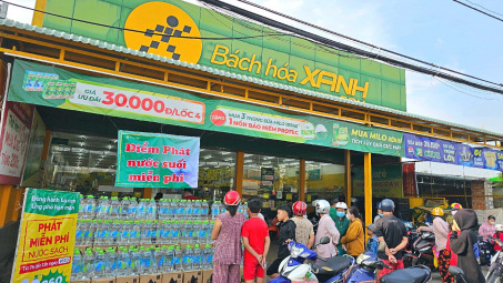 Chuỗi Bách Hoá Xanh bắt đầu đem tiền về cho Thế giới Di động (MWG)