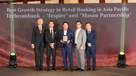 Ngân hàng Techcombank được Tạp chí The Asian Banker vinh danh tại nhiều hạng mục giải thưởng
