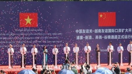 Lạng Sơn: Vận hành các lối thông quan, đường chuyên dụng cửa khẩu quốc tế Hữu Nghị - Hữu Nghị Quan