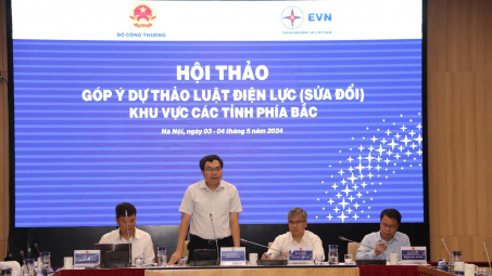 Bộ Công Thương tổ chức hội thảo góp ý Dự thảo Luật Điện lực (sửa đổi)
