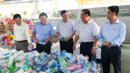 An Giang tổ chức Phiên chợ hàng Việt đầu tiên trong năm 2024