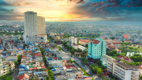 Thành phố Nam Định (mở rộng) đạt tiêu chí đô thị loại II