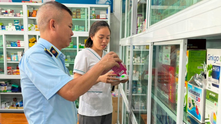 Quản lý thị trường Thanh Hoá: Xử phạt hơn113 triệu đồng trong kinh doanh dược