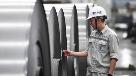 Tiêu thụ thép của Tập đoàn Hoà Phát (HPG) lên cao nhất hơn 2 năm trở lại đây