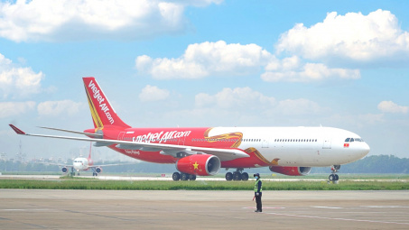 Vietjet Air (VJC): Lãi quý 1 tăng gấp hơn 3 lần, hoàn thành gần 50% mục tiêu lãi cả năm