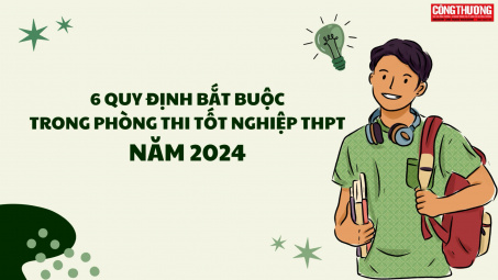 6 quy định bắt buộc trong phòng thi tốt nghiệp THPT năm 2024