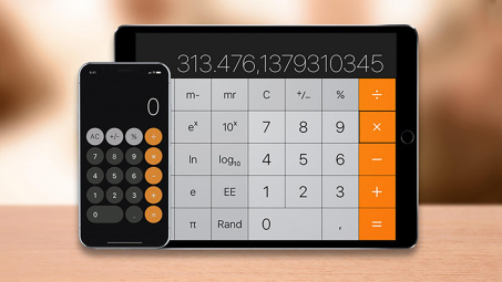 Tại sao máy tính bảng iPad không cài sẵn ứng dụng máy tính?