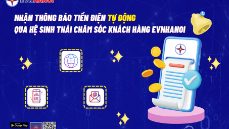Làm thế nào để nhận thông báo tiền điện tự động?