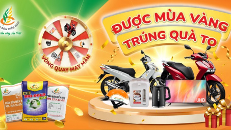 “Được mùa vàng - Trúng quà to” với Phân bón miền Nam