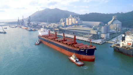 Công ty Xi măng Long Sơn khẳng định vị thế trên bản đồ xuất khẩu xi măng Thế Giới