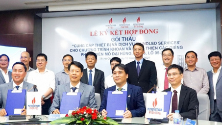 PV Drilling (PVD) ký hợp đồng cung cấp thiết bị, dịch vụ khoan cho mỏ Đại Hùng pha 3