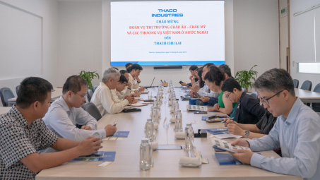Các Thương vụ hỗ trợ THACO INDUSTRIES tìm hiểu cơ hội hợp tác giao thương và phát triển thị trường