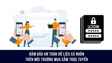 Đảm bảo an toàn dữ liệu cá nhân trên môi trường mua sắm trực tuyến