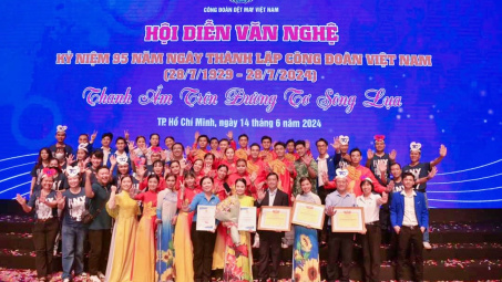 Đặc sắc Hội diễn văn nghệ ngành Dệt May khu vực miền Nam