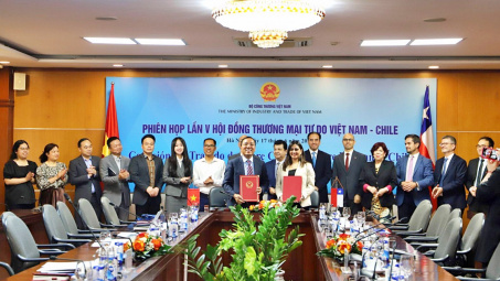 Việt Nam - Chile: Trao đổi thương mại có dấu hiệu phục hồi, tiếp tục đẩy mạnh hợp tác kinh tế, thương mại, đầu tư song phương