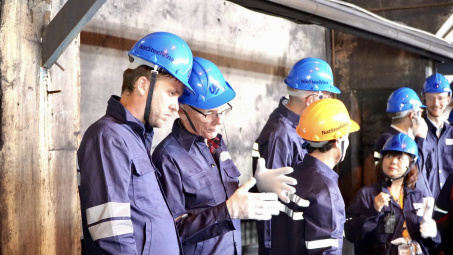 Cục trưởng Cục Năng lượng Đan Mạch thăm và làm việc tại nhà máy thép NatSteelVina