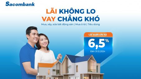 Ngân hàng Sacombank tiếp thêm 10.000 tỷ đồng hỗ trợ người dân phục vụ đời sống