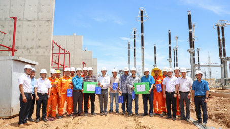 EVNGENCO2 tiếp thêm động lực hoàn thành dự án 500 kV mạch 3