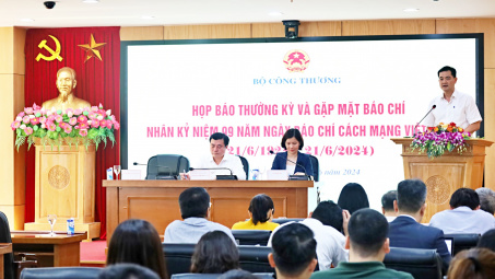 Bộ Công Thương tổ chức họp báo thường kỳ quý II/2024