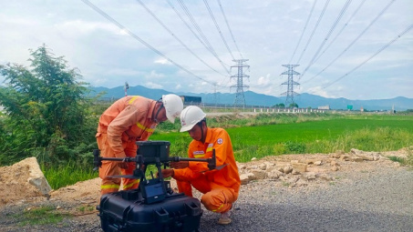 Truyền tải điện Bình Thuận: Tối ưu giải pháp vận hành lưới điện bằng công nghệ Lidar