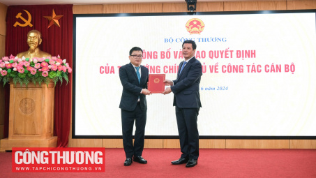 Bổ nhiệm đồng chí Trương Thanh Hoài giữ chức Thứ trưởng Bộ Công Thương