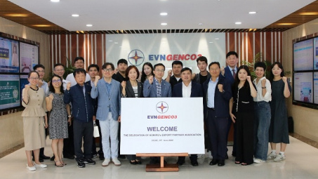 Đoàn các doanh nghiệp Hàn Quốc thăm và làm việc với EVNGENCO3