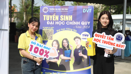 Trường Đại học Trà Vinh công bố phương án tuyển sinh đại học chính quy năm 2024