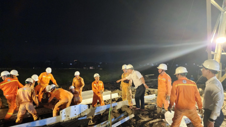 PTC1 dồn lực thi công công trình trọng điểm đường dây 500kV Mạch 3