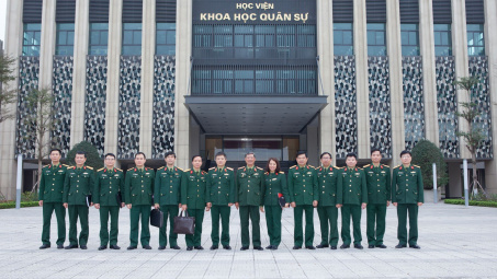 Học viện Khoa học Quân sự công bố phương án tuyển sinh đại học chính quy năm 2024