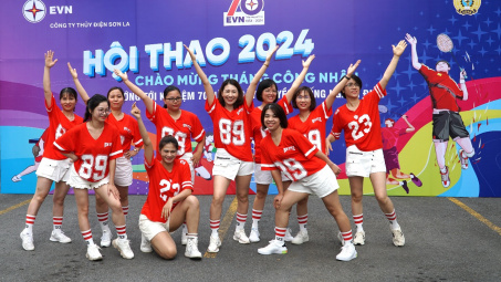 Sôi nổi ngày Hội thao tại Công ty Thủy điện Sơn La